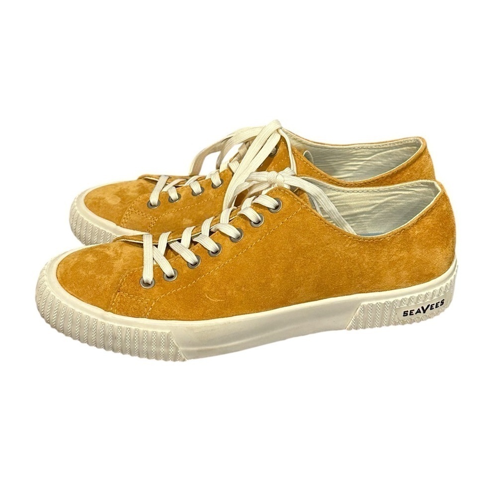 SEAVEES Darby Sneaker suede desert gold mens 8.5